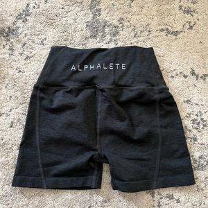 Alphalete High Waist Workout Shorts Small
